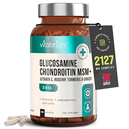 VitaBright Glucosamine and Chondroitin 180 Capsules