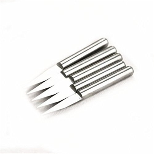 Autek 5 Hartmetall PCB Gravieren CNC Fräser Bit Werkzeug 10° 0.1 mm J3.1001 Cover