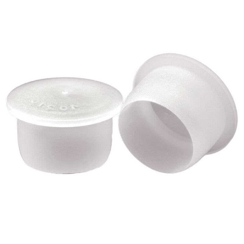Essentra, BP1026A, Push-in Plug - 0.366 in) - 0.177 in) - LDPE - Natural (250 Item/s)