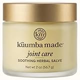 Kuumba Made Joint Care Herbal Salve, Comforting Botanical Balm with Arnica, St. John's Wort and Ginger, 2 Oz