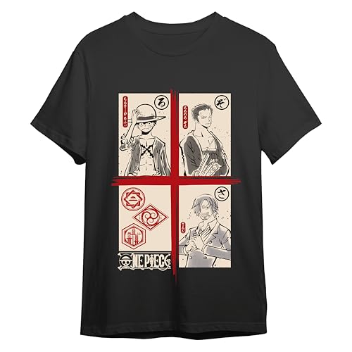 Comic Studio | One Piece Camiseta | Artículo Licenciado Oficial