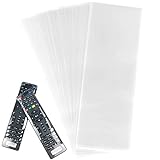Remote Control Shrink Wrap Bags,3.1x11 Inches 100Pcs Remote Control Cover Protector,Dustproof and...