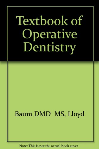 Textbook of operative dentistry 0721614329 Book Cover