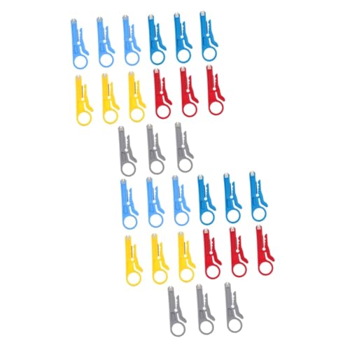 HOMSFOU 3 Series Pelacables Strippers Pelar Banda Profesional Cortador Herramientas Bricolaje Cuchillo Mondador Ferramentas Crimpadora De Alambre Kit De Pelado El Plastico 15 Piezas*3