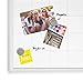 U Brands Farmhouse Dry Erase Calendar White Board with White Frame Set, Office Supplies, with Magnets, 20” x 30”, 3 Pieces