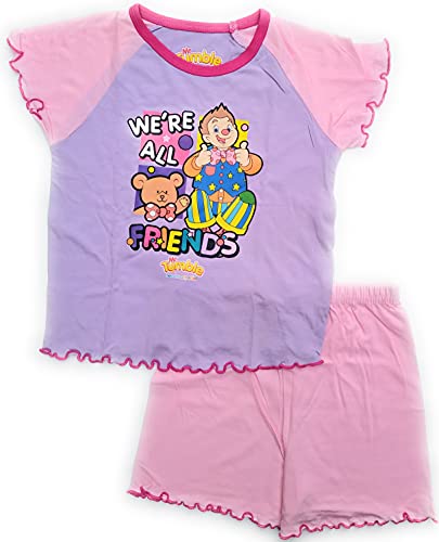 TDP Textiles Girls Mr Tumble Something Special Pink Short Pyjamas