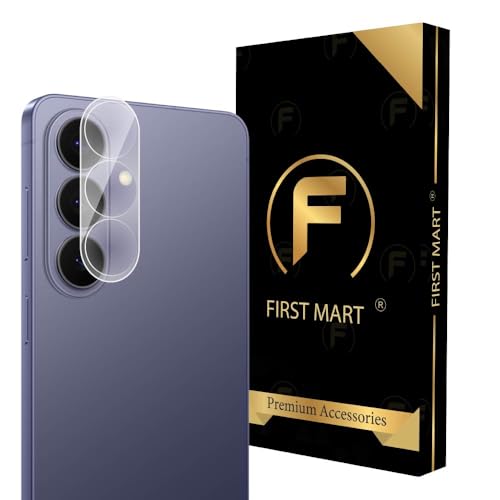 Image of FIRST MART Camera Lens for Samsung Galaxy S26 | 9H Tempered Glass, Anti-Scratch, Case-Friendly, HD Clarity, Bubble-Free | Crystal Clear