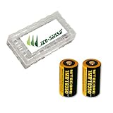 2x Nitecore IMR 18350 7A Li-Mn Rechargable Battery (700mAh) NI18350A w/FREE Eco-Sensa Battery Case (Just batteries & Eco-Sensa Battery Case)