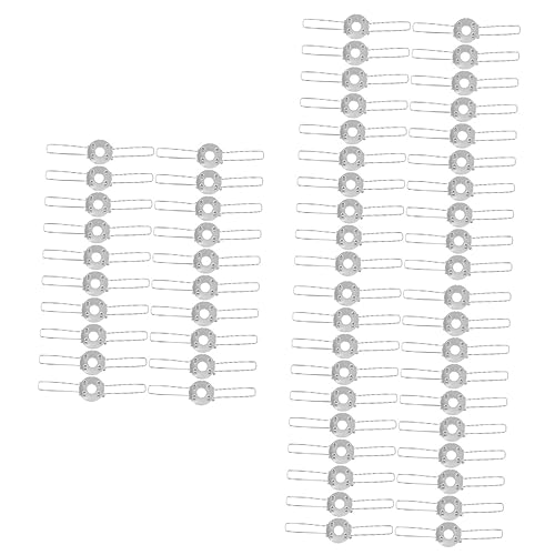 Housoutil 60pièces Clips à Ressort Pour -jour Fixation Stable Et Pour Lampes De Plafond Suspensions Et Lampadaires Accessoires Résistants Et Faciles à Installer