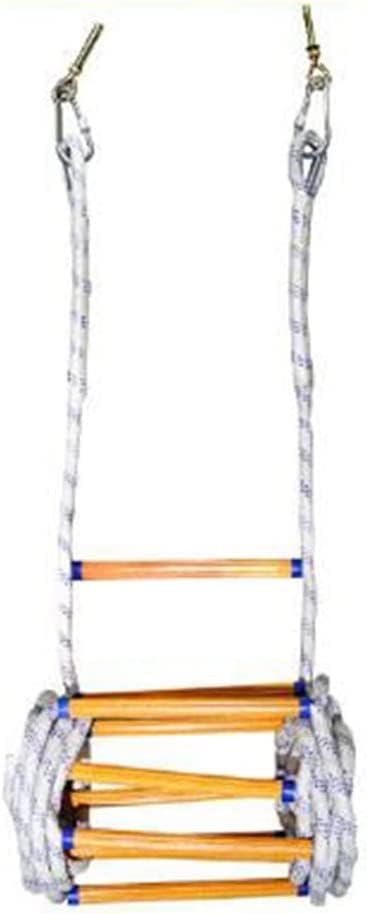 Rope Ladder, Safety Ladder Fire Escape Ladders Fire Escape Ladders Rope Ladder/Onecolor/20M65Ft