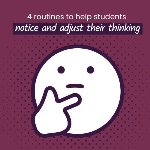 EP336 4 routines to help students notice and adjust their thinking Podcast Por  arte de portada
