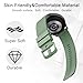 AK Silicone Band Compatible with Amazfit Bip 6 / Bip 5 Watch Band, Amazfit GTR 4 Bands, 22mm Soft Replacement Sport Strap for Amazfit Bip 6 / Bip 5 / GTR 4 Women Men (Avocado Green)
