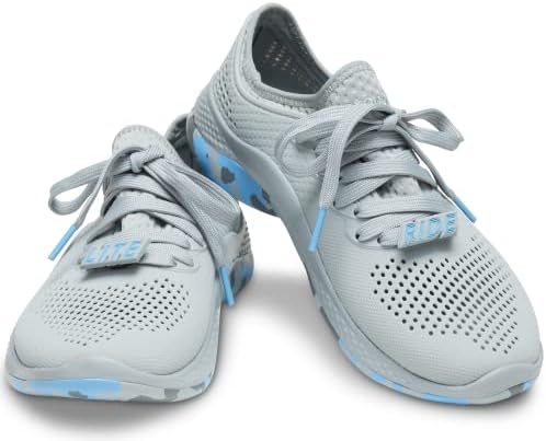 Crocs Women's LiteRide 360 Pacer Sneakers, Light Grey/Oxygen, Numeric_9 | Image 6