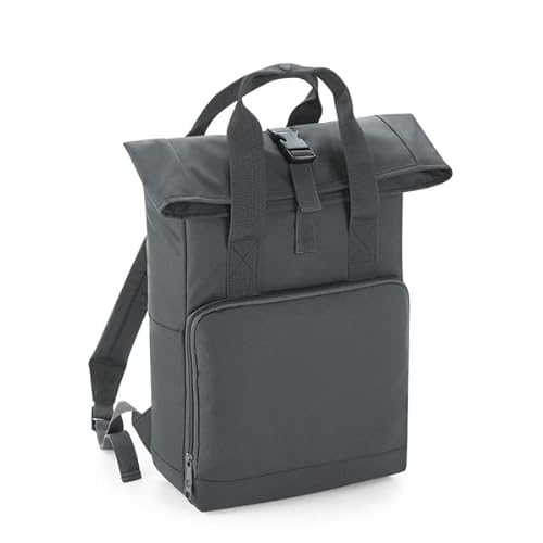 COOZO Twin Handle Roll-Top Backpack - Graphite Grey - One Size