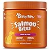 Zesty Paws Salmon Oil for Dogs Skin and Coat,...