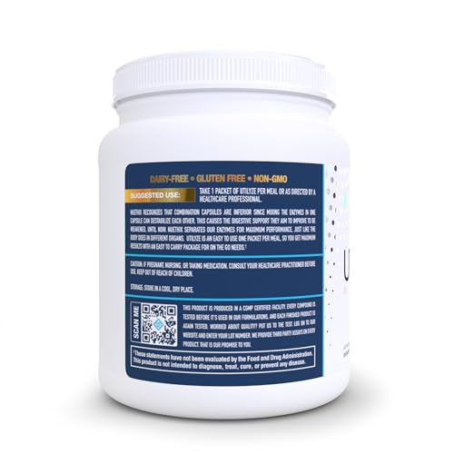 NuEthix Formulations Utilyze Enzymes Travel Packets