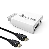Mayflash Wii to HDMI Converter with 5 feet HDMI Cable, Compatible with Wii, Wii U, HDTV, NTS