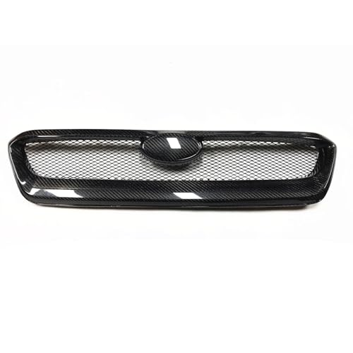 Calandre avant Subaru WRX STI 2014-2017 grille de course pare-choc supérieur en carbone