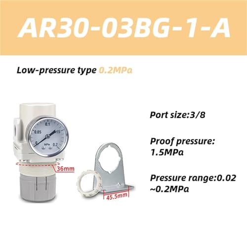 Vanne de régulation de pression AR20-02BG-A pour compresseur - 2