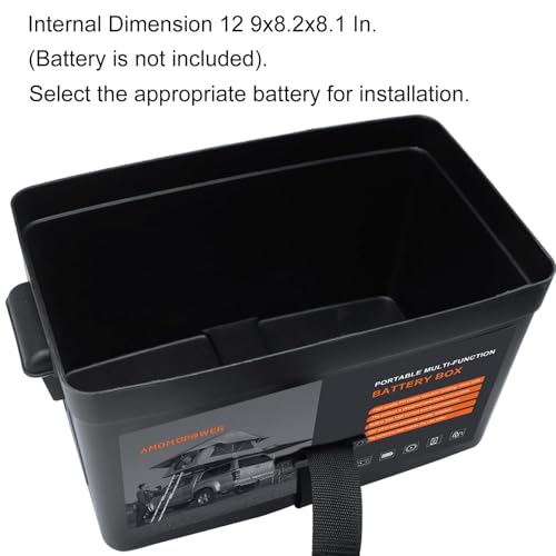Boîtier de batterie multifonction pour éviter les pannes en camping - 5