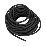 Alomejor 1/3/5 / 10M Ruban Tubing Black Latex Naturel Slingshots Bande de Tube pour Slingshot Catapult Surgical Tube Élastiques(10M)