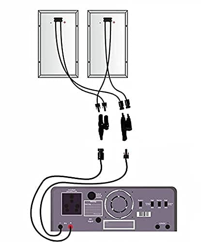 Image of Solar Y Branch Connector 2 in 1 with 1 Solar MC-4 Connector