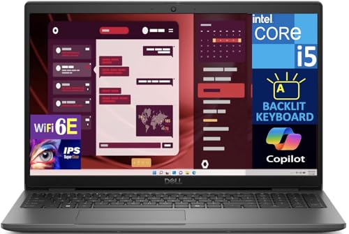 Dell Latitude 3550 Business Laptop 15.6 IPS FHD Display (Intel i5-1335U 16GB DDR5 512GB SSD Intel Iris Xe Backlit KB WiFi 6E Webcam Bluetooth 5.3 Win 11 Pro) (Renewed)