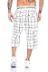 Raff&Taff Herren Bermuda Shorts Herren Sport Shorts Freizeithose Kurze Hosen Cargohose bis 4XL(RT001-Weiß-XL)