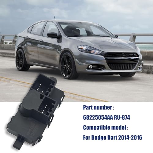Image of AITKEN HVAC Heater Blower Motor Resistor Control Module Compatible with 2014-2016 Dodge Dart Replace# 68225054AA.