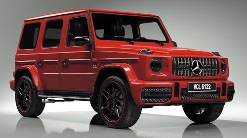 Image of Exclusive Alloy Metal Pull Back Die-cast Car Scale Model with Sound Light Mini Auto Toy for Kids Metal Model Toy Car with Sound and Ligh Multi Color Mercedz AMG G-65 1:32 Metal(Design-7)