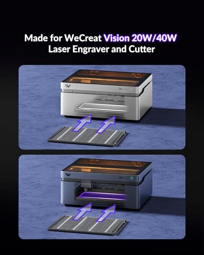 Image of Honeycomb Laser Bed Accessory for WeCreat Vision Laser Engraver and Cutter