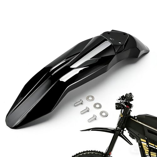 Image of Motorcycle Front Fender Mud Guard Protector Plastics Mudguard for Talaria Sting MX3 MX4 MX5 Electric Dirt Bike Black