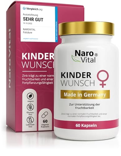 NaroVital Kinderwunsch Folsäure Kapseln