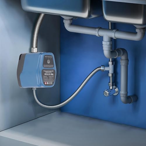 Pompe de surpression d'eau domestique pour booster le débit du chauffe-eau et douche