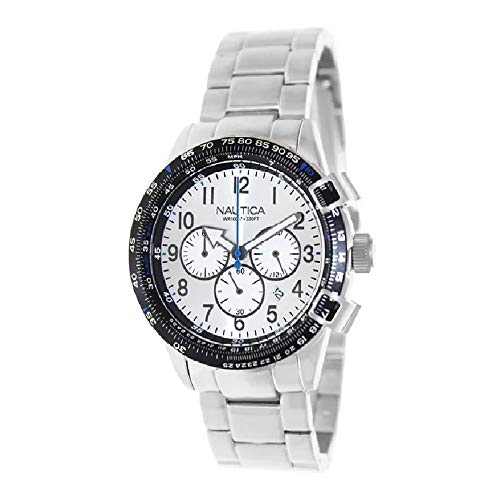 Nautica BFC 44 Quartz Movement Silver Dial Men's Watch A24006G