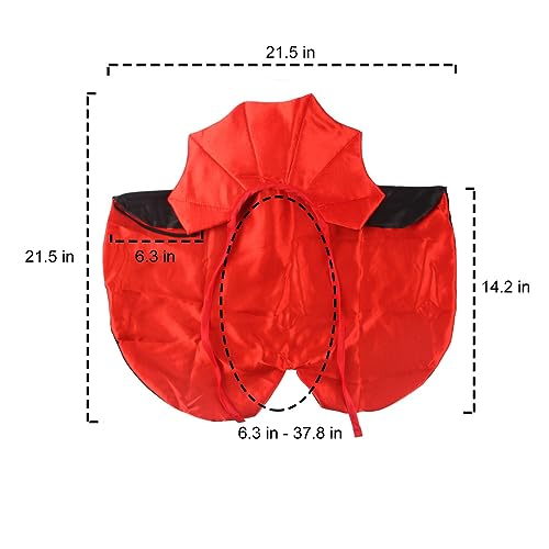Disfraz para perro Capa Vampiro Halloween Talla L miniatura 3