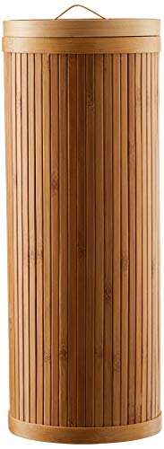 Creative Bath Eco Styles Upright 3 Roll Toilet Tissue Holder, Natural/Bamboo