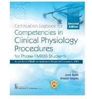 Certification Logbook for Competencies in Clinical Physiology Procedures 8194708222 Book Cover