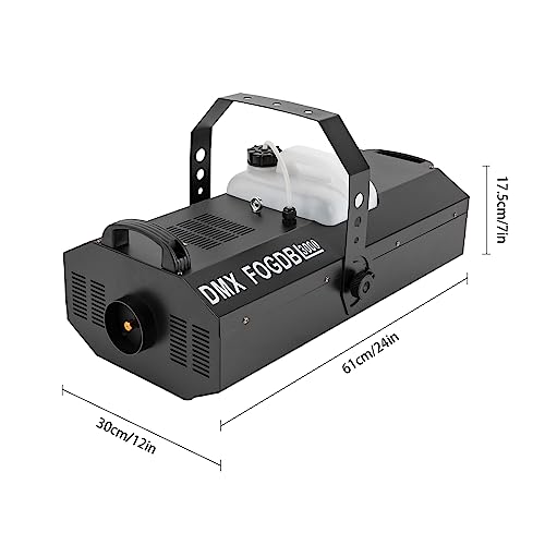 Máquina de humo portátil 3000W con control remoto miniatura 7