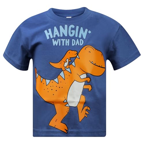 Image of DEEKEY Toddler Boys Shirts Short-Sleeve Little Kids t Shirts Boys' Tops, Tees & Shirts Graphic TEE Age for 2-7 Years 4-Pack