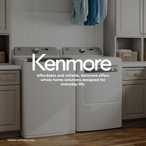 Kenmore 7.0 cu. ft. Front Load Gas Dryer - White - image 9
