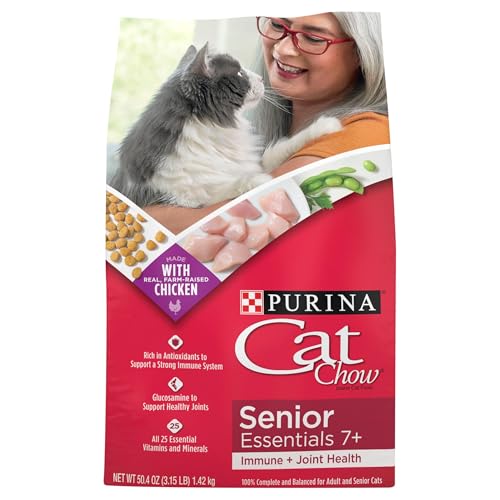 Cat Chow Senior Essentials 7+ Immune + Joint Health
