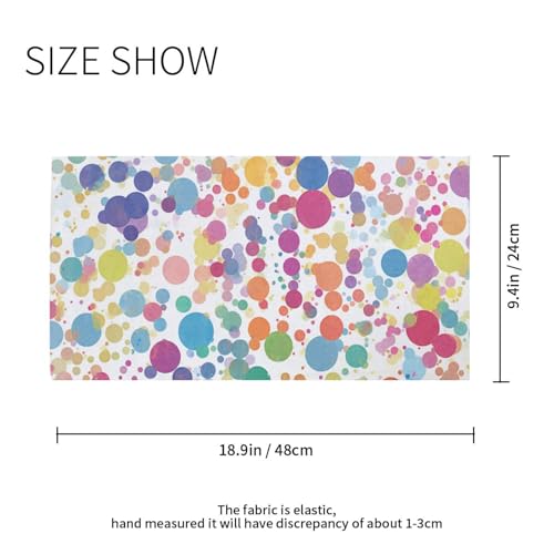 Colorful Polka Dot Pattern Four season Sun protection wristband womens neck gaiter Multiple Ways to Wear balaclava cloth face mask for women for Snowboarding Hunting halloween mask mascara2