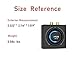 YMOO B06T3 Bluetooth 5.3 Receiver, 100ft RCA Bluetooth Audio Adapter for 3.5mm Jack AUX HiFi Home Stereo/Speaker from Smartphone/Tablet/Laptop,Dual Link for Two Speakers,SBC AAC Audio
