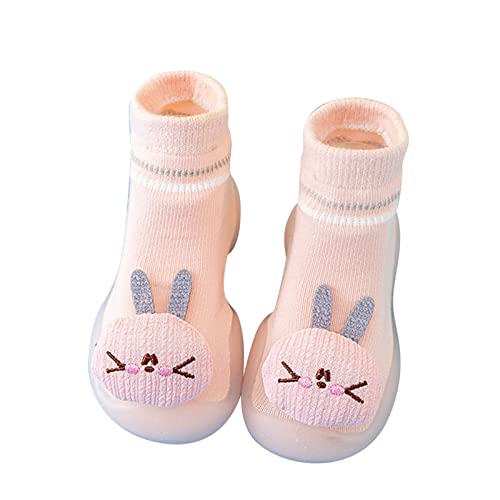 CsgrFagr Sapatos infantis infantis fofos meias de desenho animado de animais sapatos de chão infanti