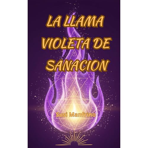 La LLama Violeta de Sanaci&oacute;n Audiolibro Por Susi Manfrino, MARIA SUSANA MANFRINO arte de portada