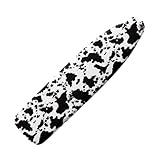 Bügelbrettbezug Weiße Schwarze Graffiti Bügelbrettbezug 120x40 Elastisch Bezug Bügelbrett für Schnelles Bügeln Bügeltischbezug Hitzeresistent Bügelbrettbezüge Ironing Board Cover Bügelbezug