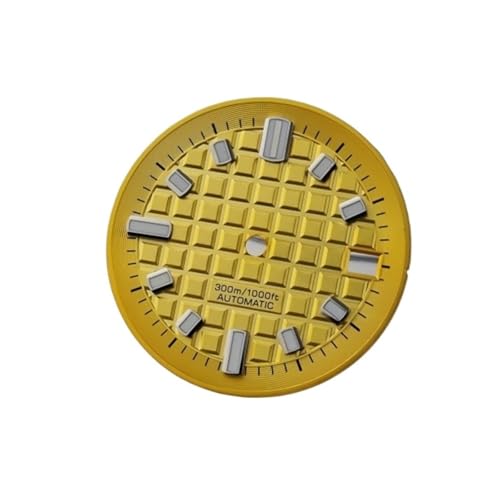 Cadran de montre vert lumineux 30mm pour modification NH35 NH36