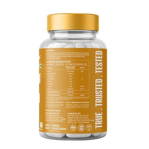 Image of NATURALTEIN Zinc Monomethionine (60 Tablets) + Magnesium Glycinate 1200mg (60 Tablets) | High Absorption Zinc & Magnesium Combo | Muscle Recovery, Sleep, Immunity & Stress Support