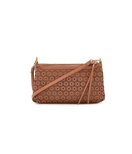 Image of HOBO Darcy Leather Convertible 3-in-1 Crossbody Bag with Removable & Adjustable Strap, Exterior Phone Slip Pocket